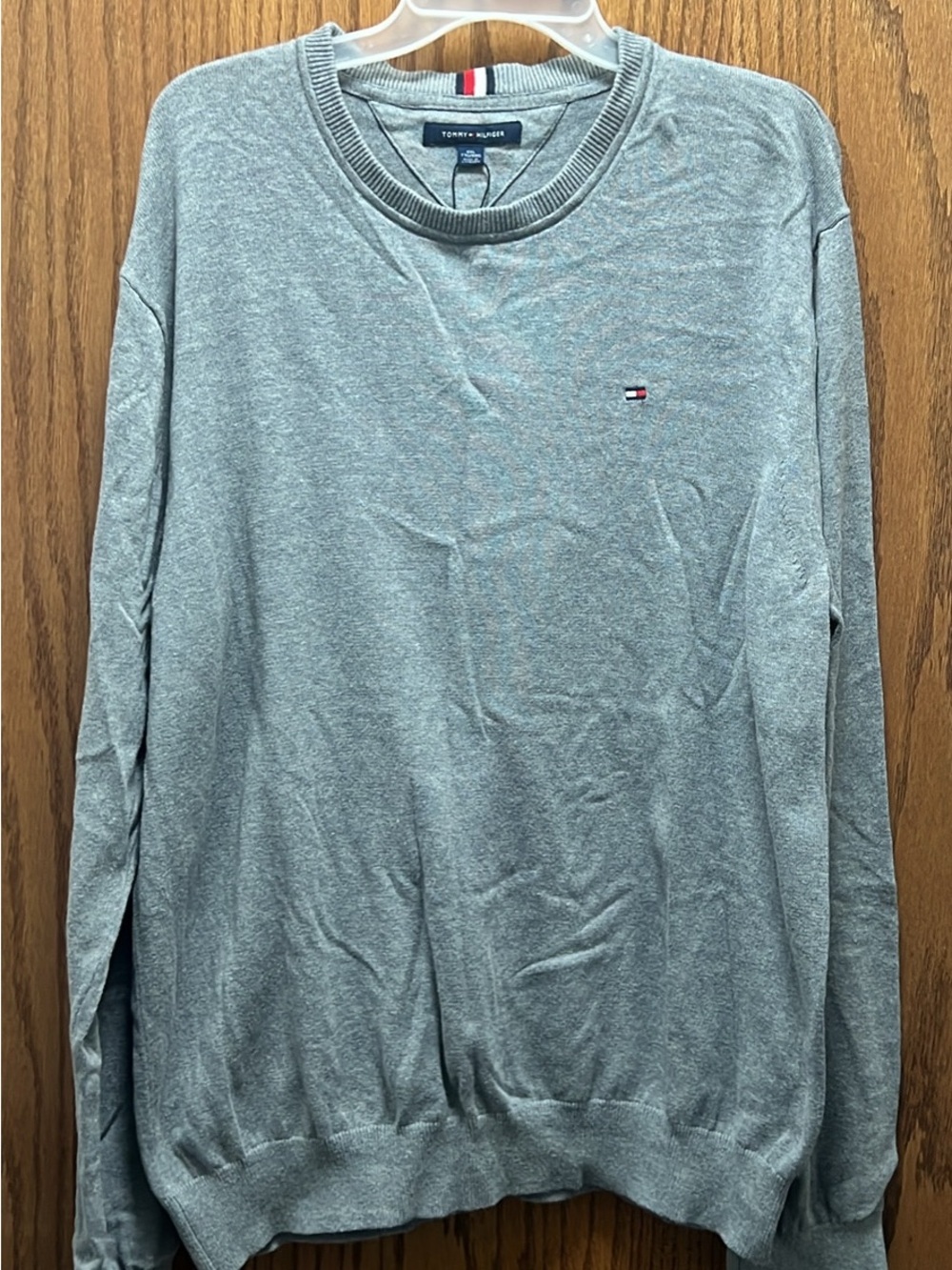 Tommy Hilfiger Light Gray Crewneck Sweatshirt